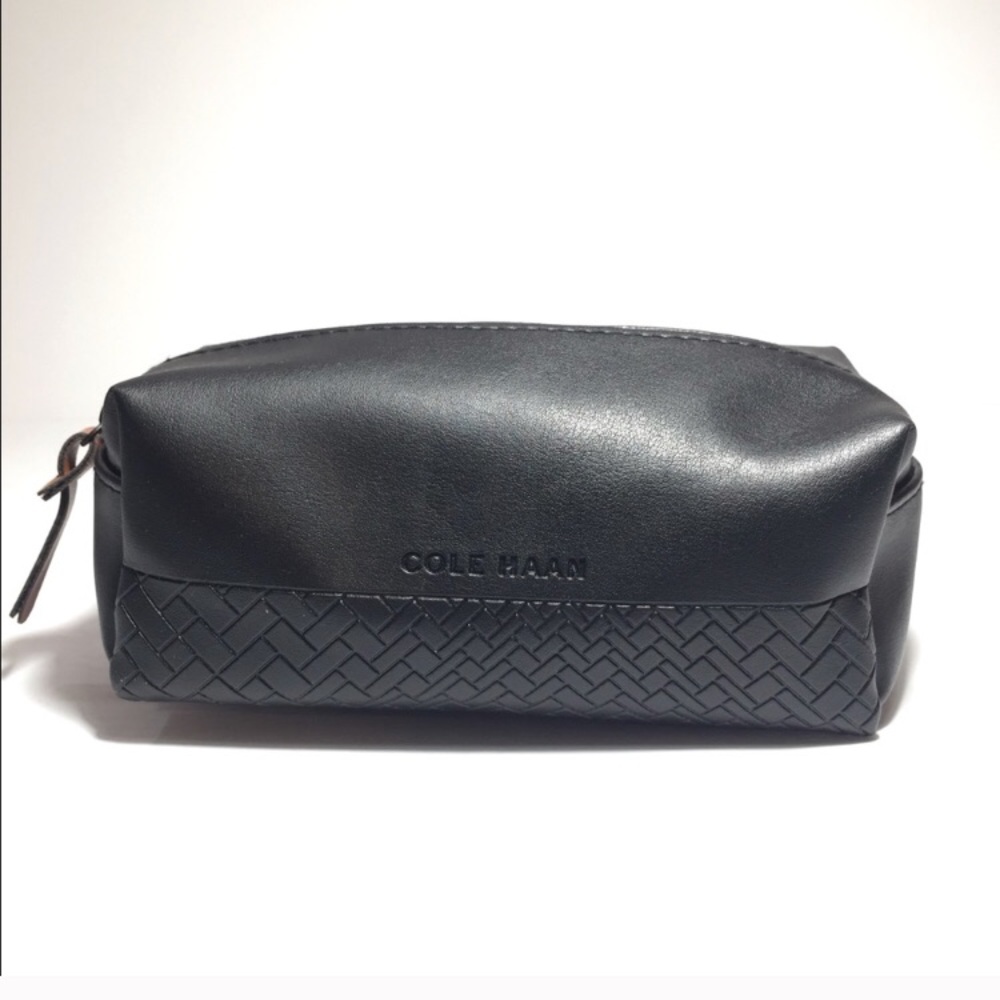 Cole Haan Black Cosmetic Bag